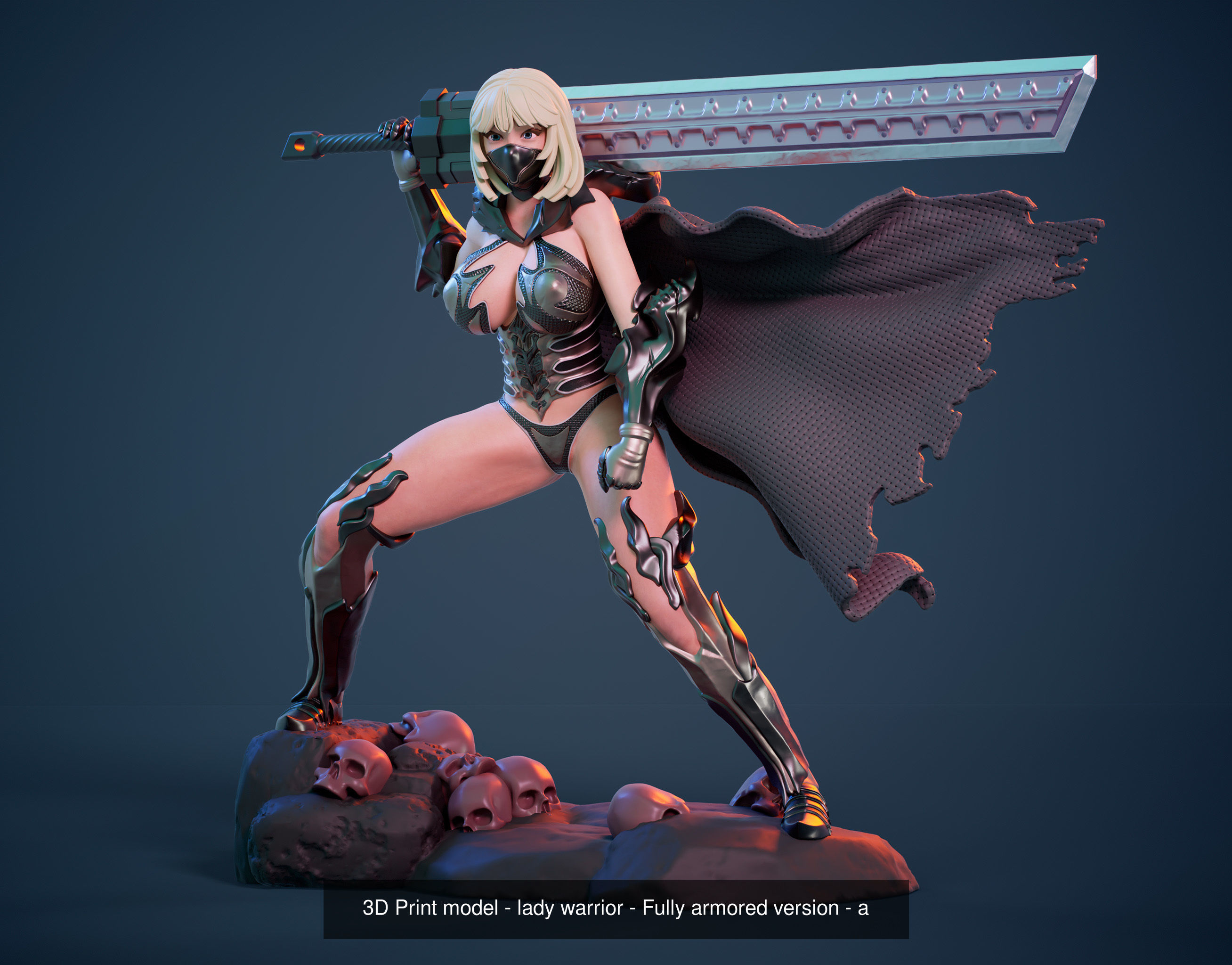 Figurine collection - Lady adventurer - 3 PIECES _4