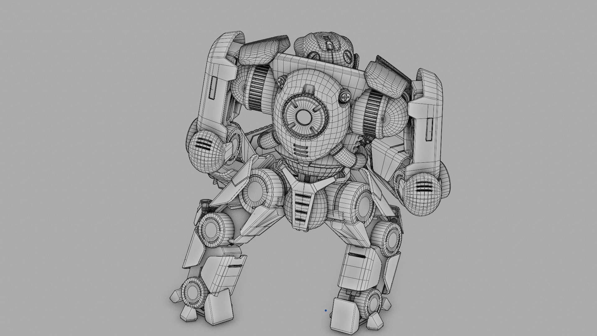 DOOM FIGHTER-V3 RIGGED 3D model_39