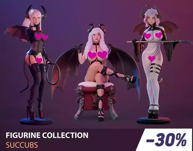 Figurine collection - succubus 