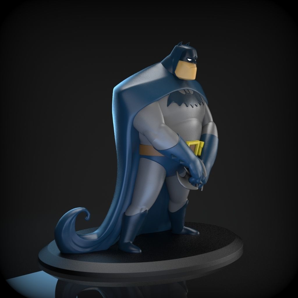 batman stylized version Free 3D print model_1