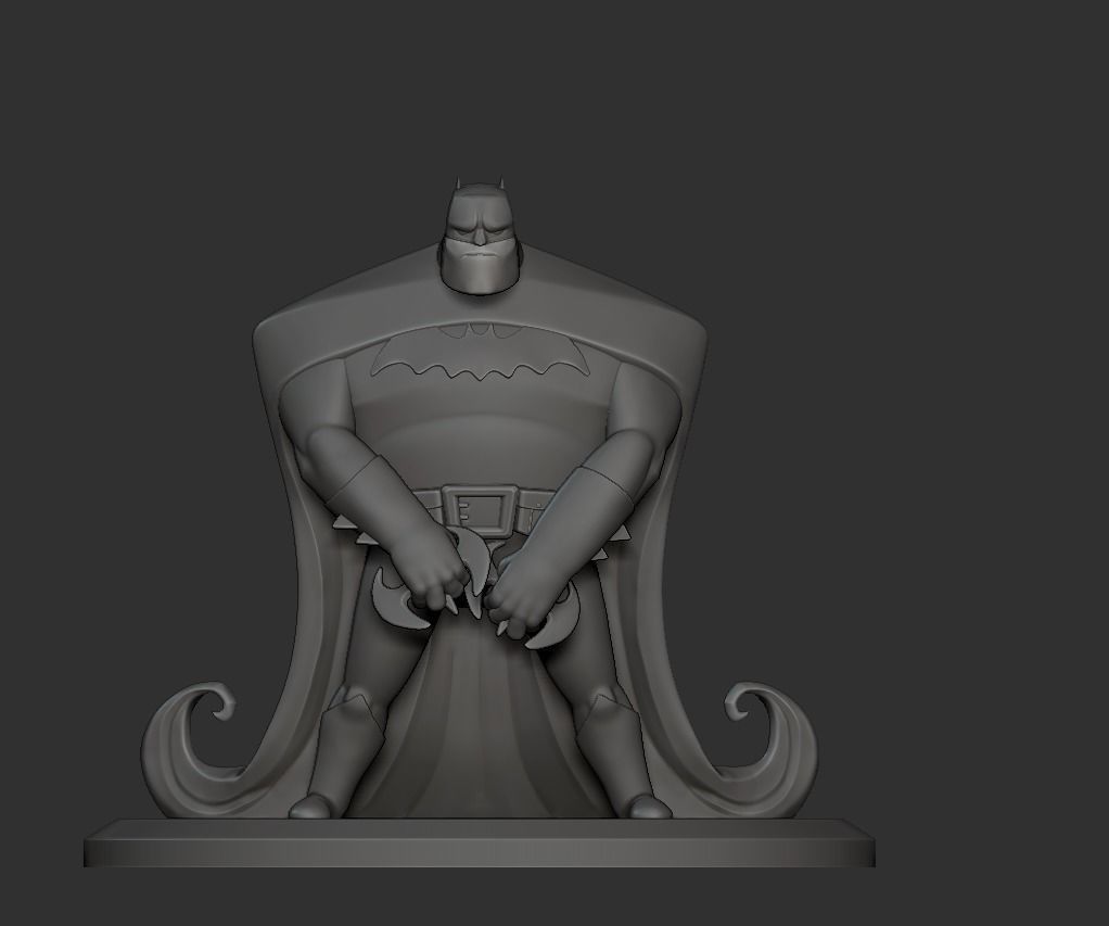 batman stylized version Free 3D print model_5