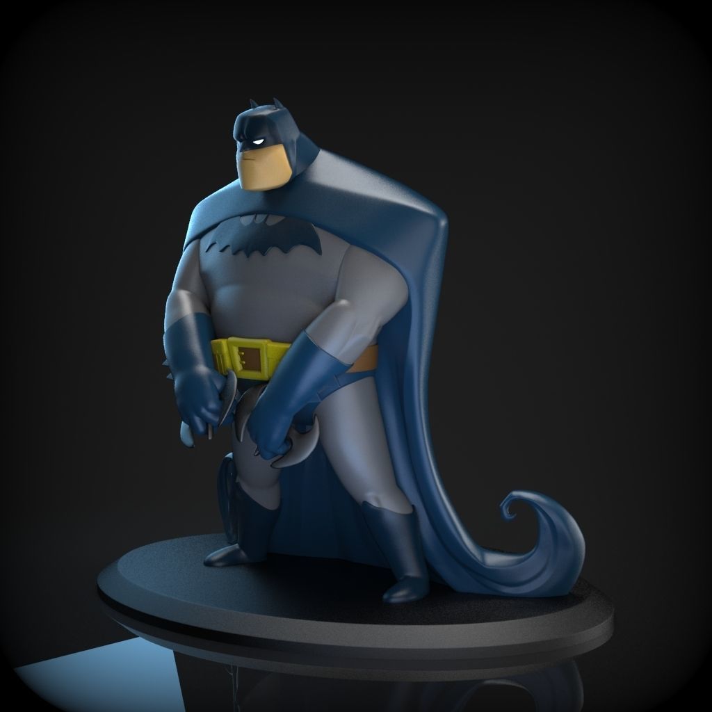 batman stylized version Free 3D print model_3