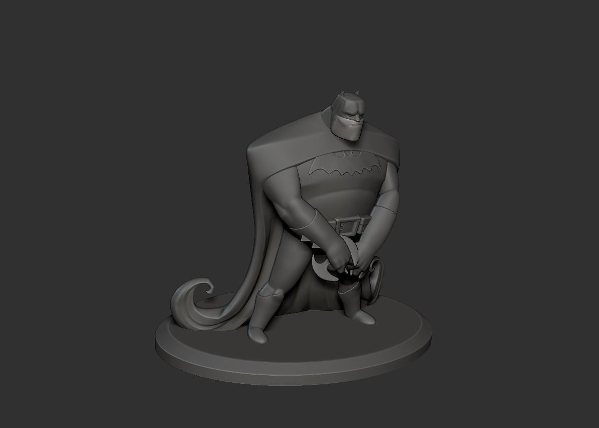 batman stylized version Free 3D print model_7