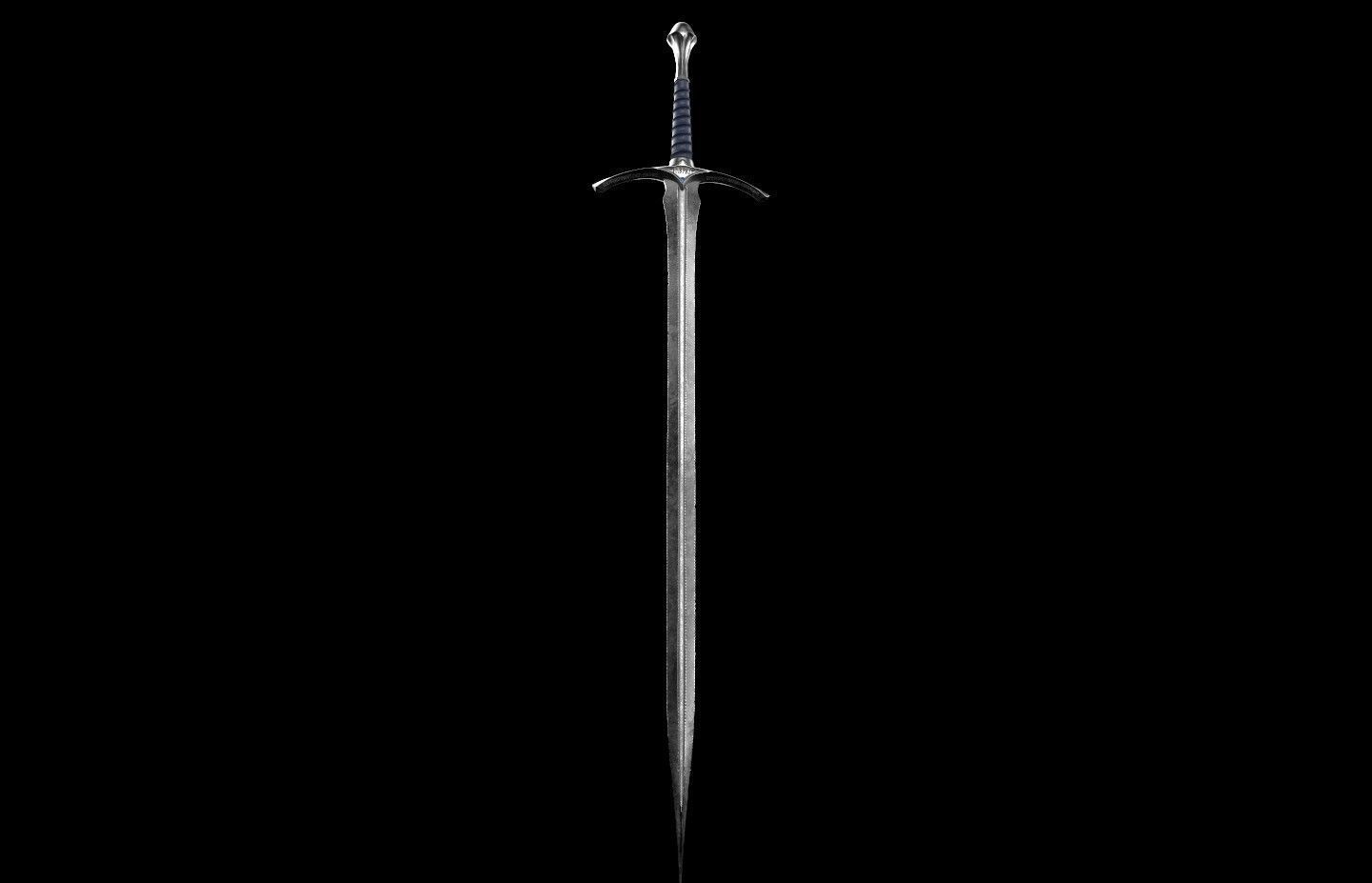 Gandalf Sword Glamdring lotr 3D DIGITAL DOWNLOAD FILE 3D print model_2