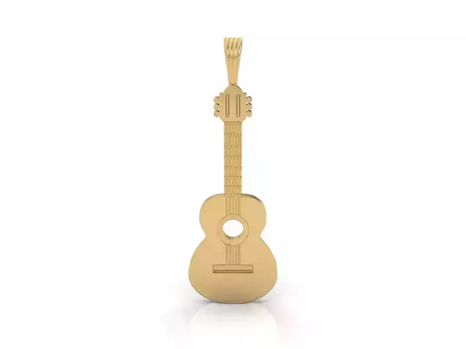 GUITAR PENDANT 3D print model