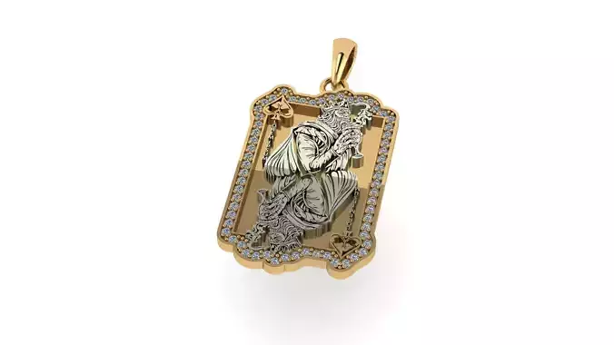 King of Spades pendants 