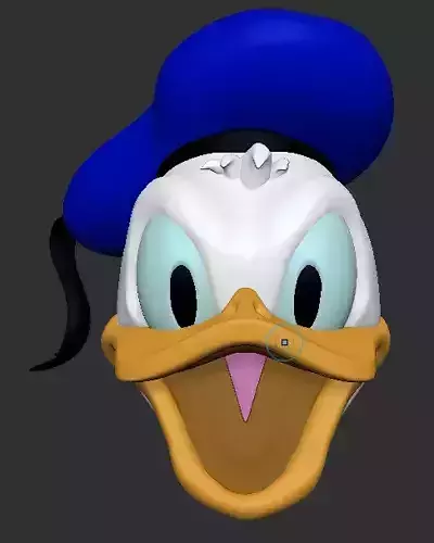 DONAD DUCK  COLORED