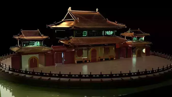 Chinese ancient house 