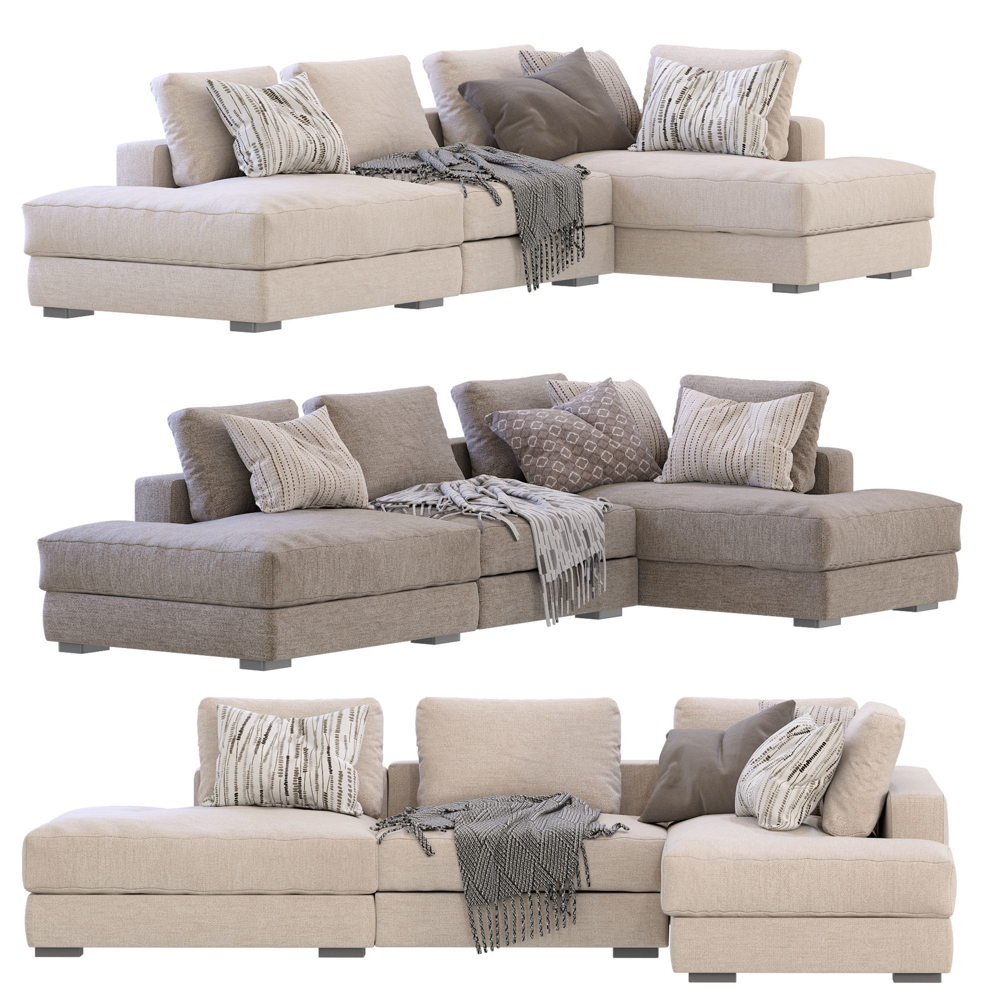 BoConcept Sofa Cenova 3D model_1