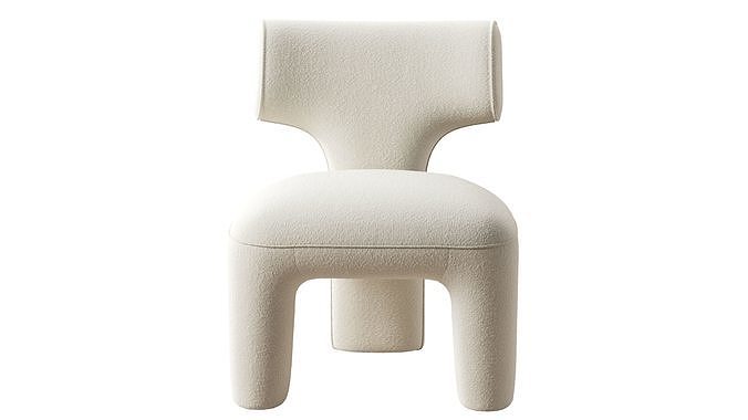 Litho Chair 3D model 4