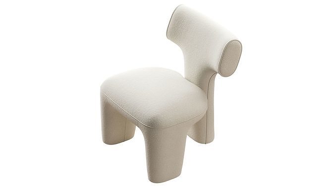 Litho Chair 3D model 6