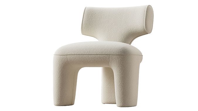 Litho Chair 3D model 3