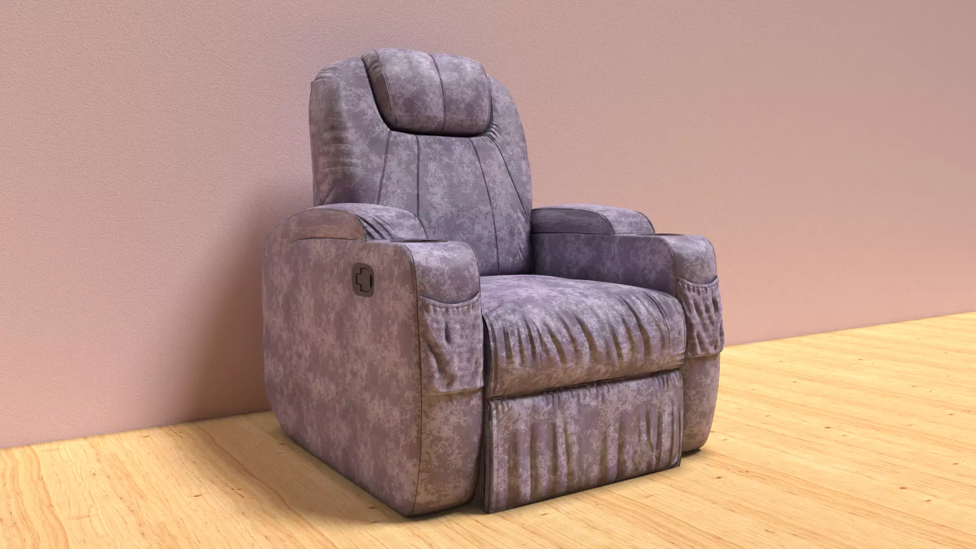 Recliner sofa Free 3D model