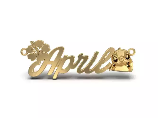 NAME PENDANT 3D print model NAME PENDANT 3D print model