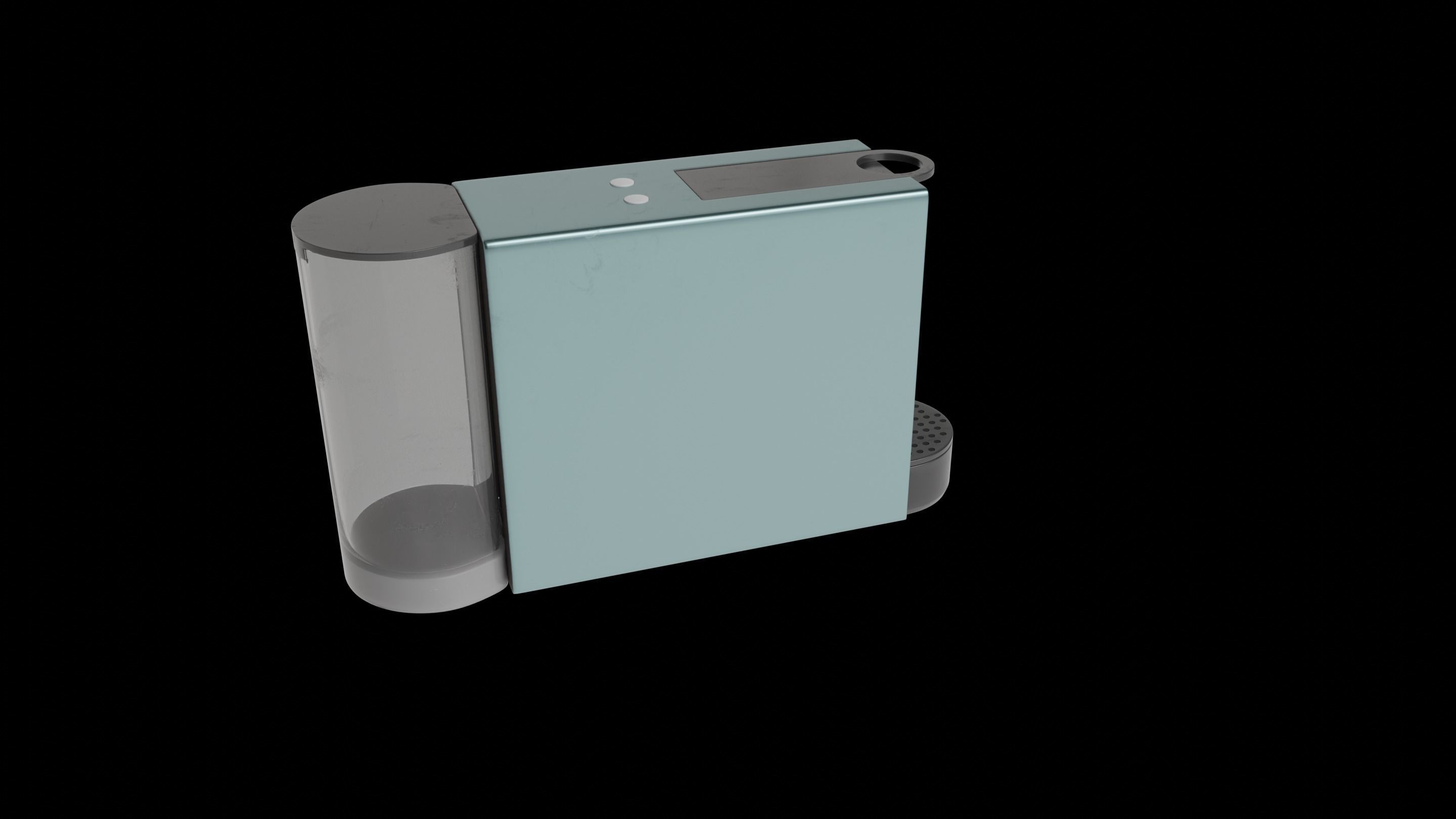 Coffee Machine Nespresso Free 3D model_11