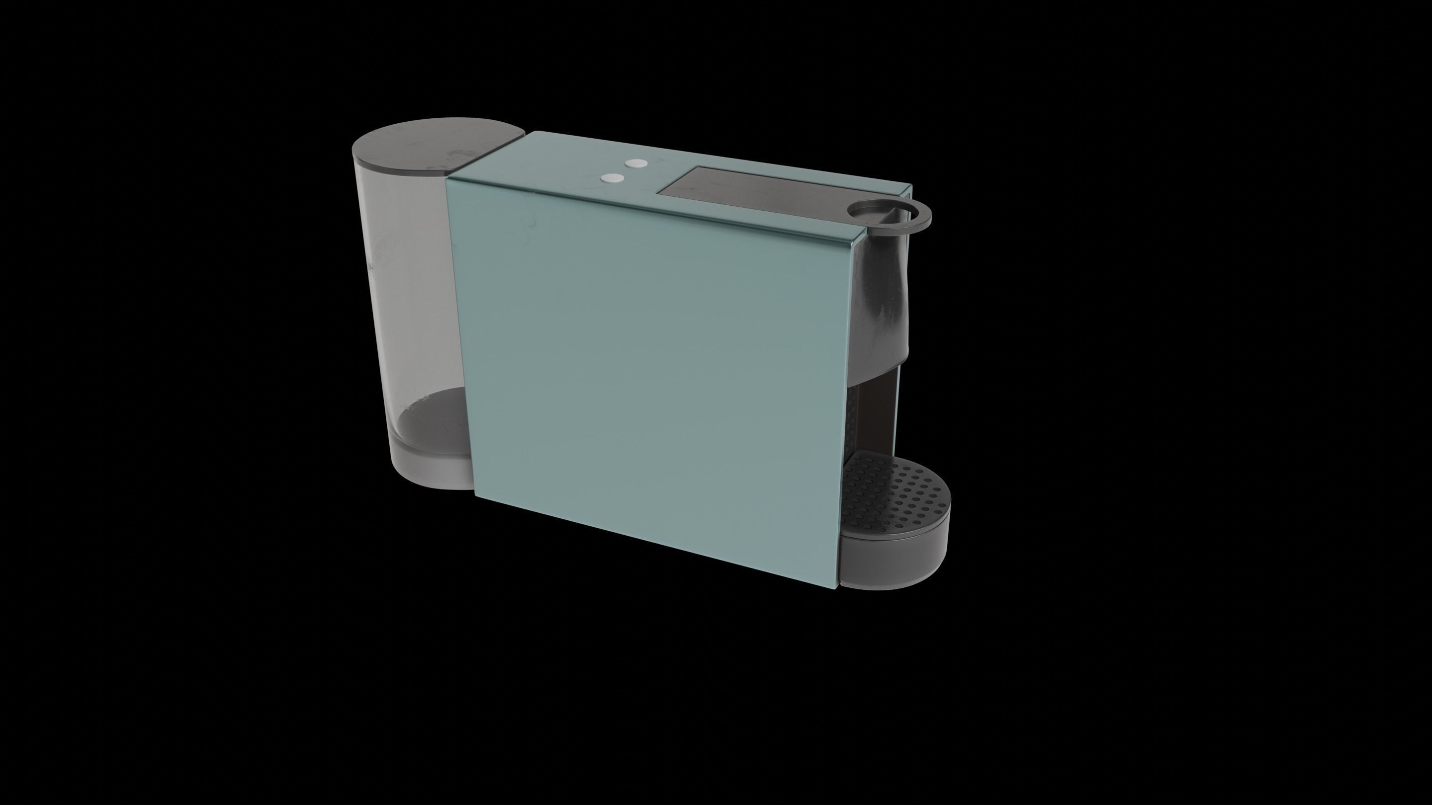 Coffee Machine Nespresso Free 3D model_9