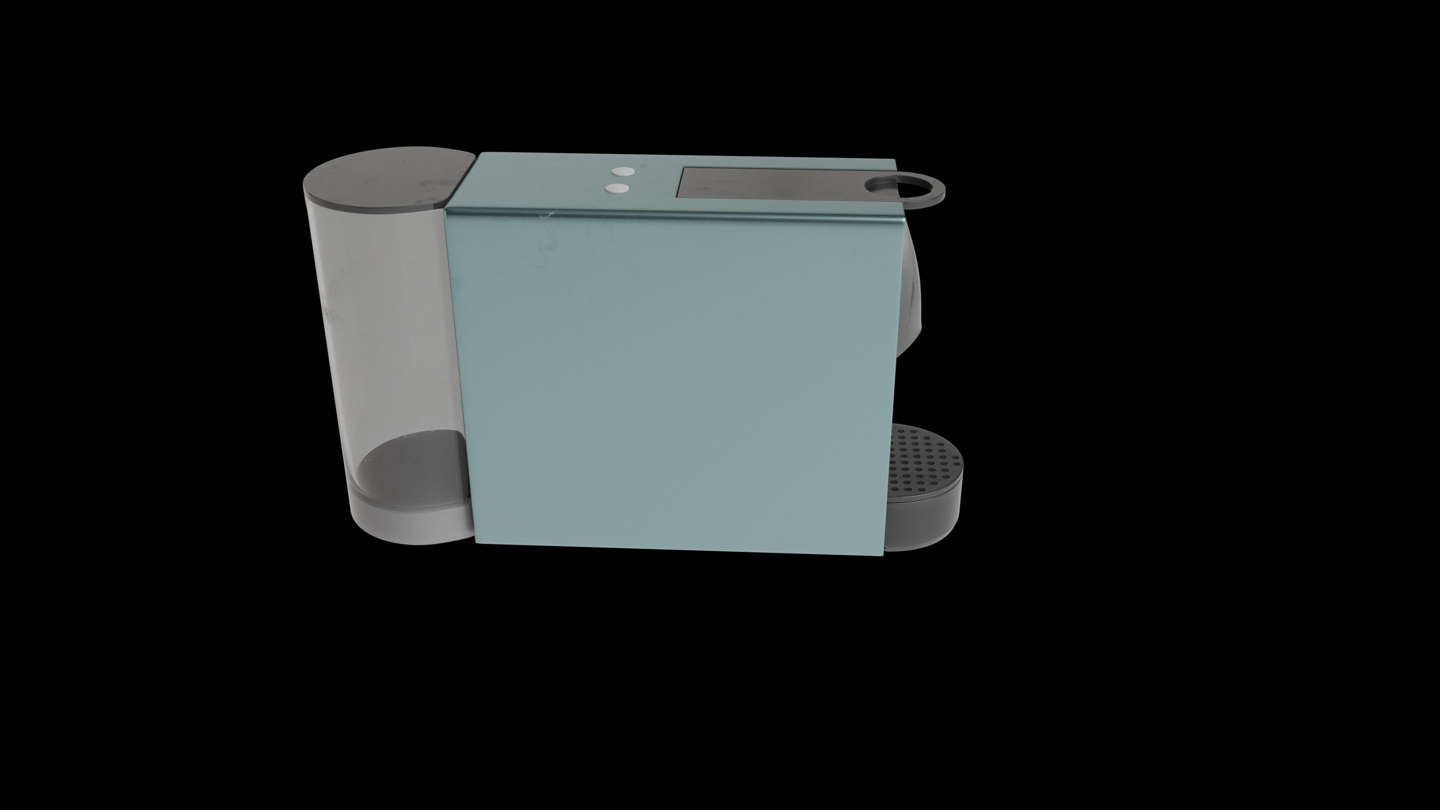 Coffee Machine Nespresso Free 3D model_10