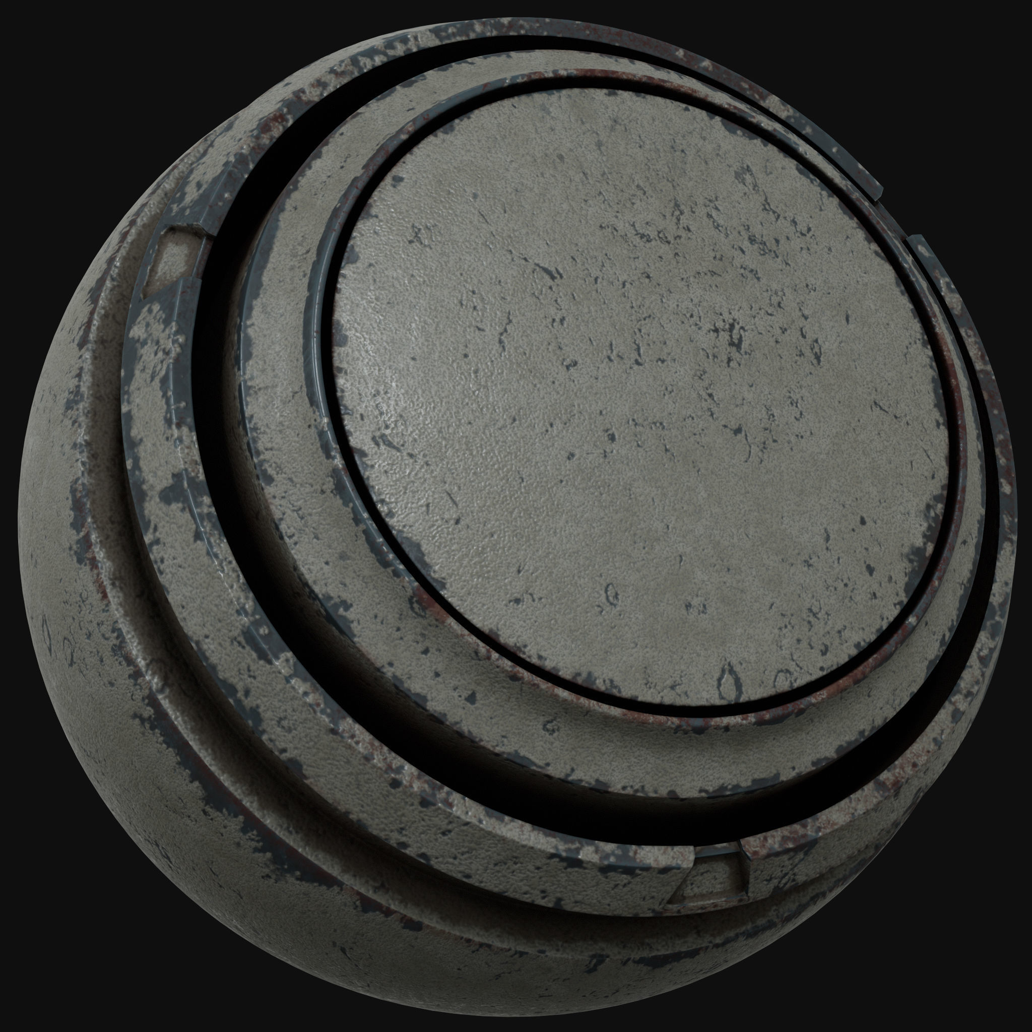 Painted Metal Substance Smart Materials - Vol 3 Texture_4