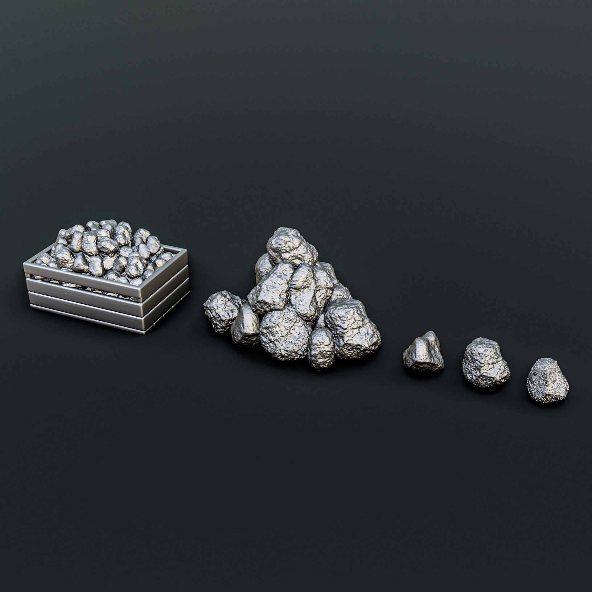 Mine Diorama Pack 3D print model_4