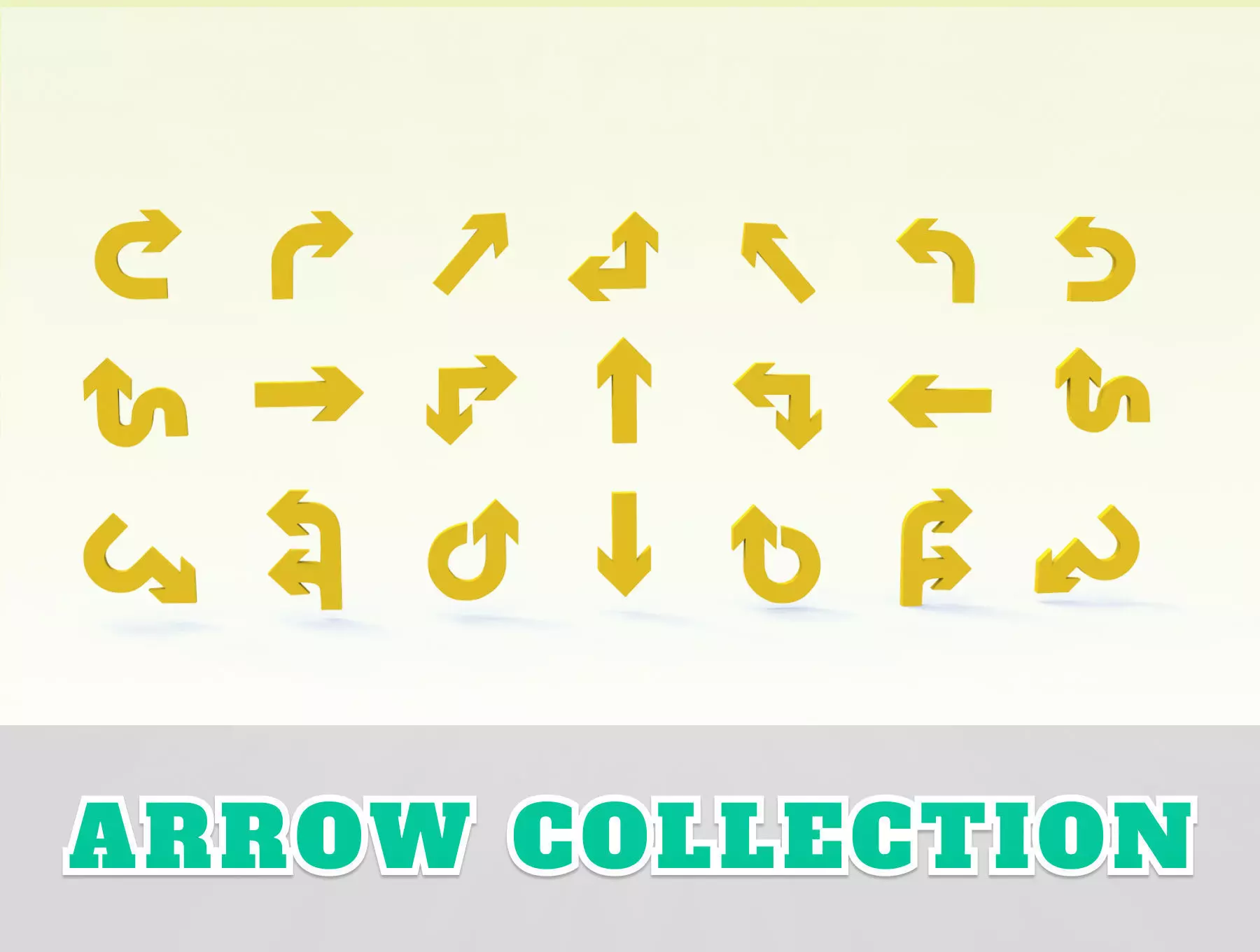 Arrow Collection  3D model_0