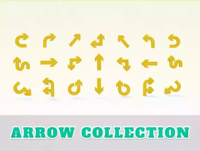 Arrow Collection  3D model