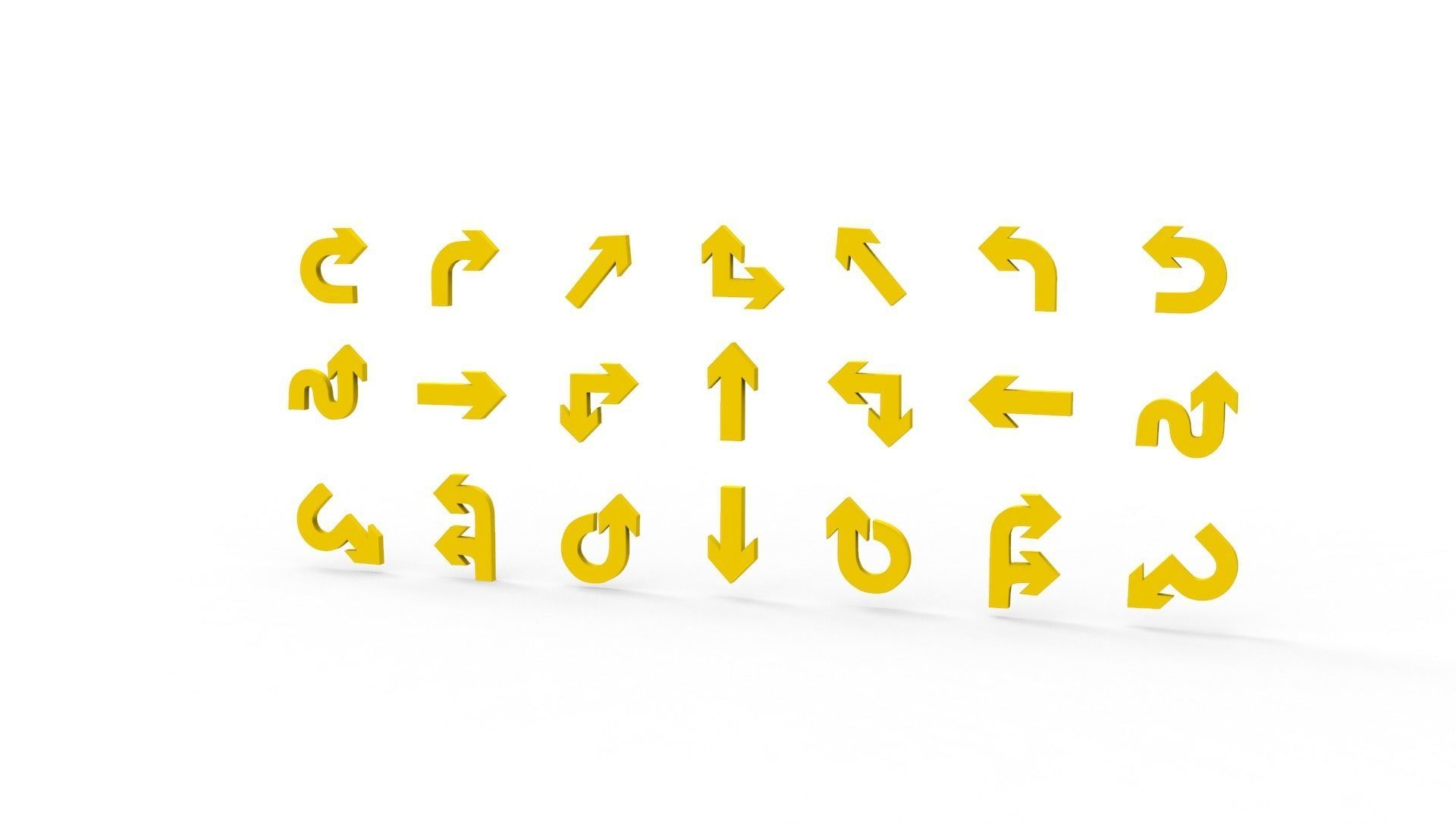 Arrow Collection  3D model_6