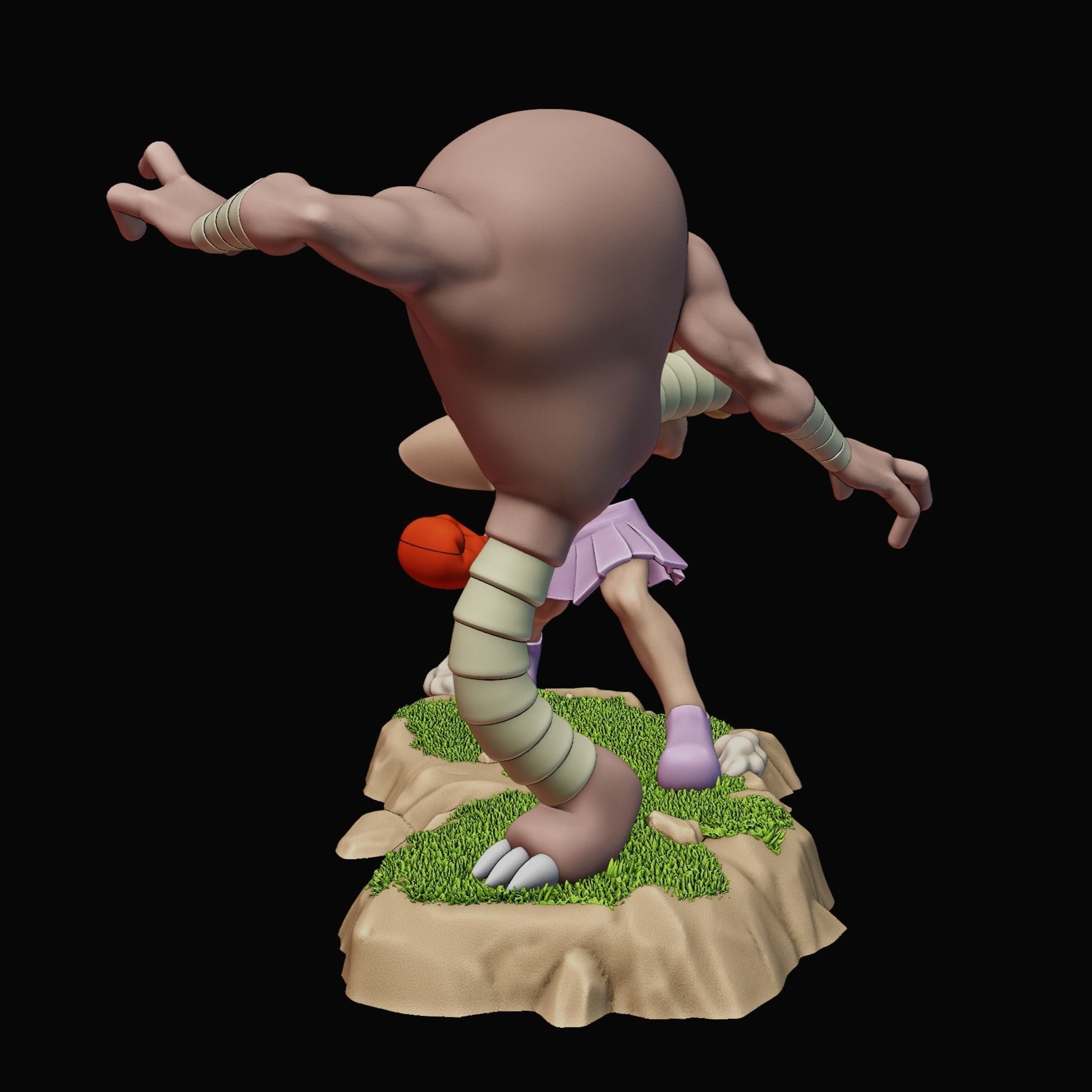 HITMONCHAN VS HITMONLEE - POKEMON 3D print model_5