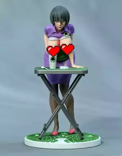 anime coffe 3D print model