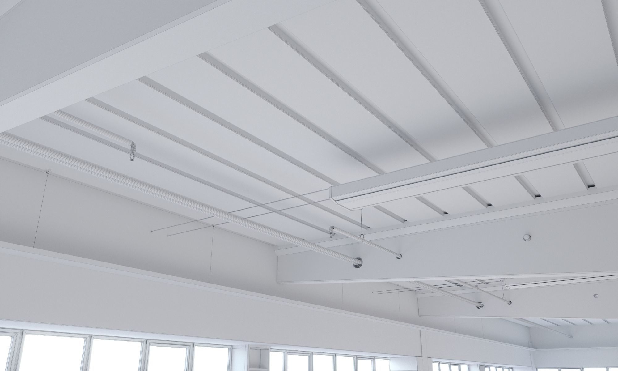 Industrial space 3ds Max Corona  11 3D model_7