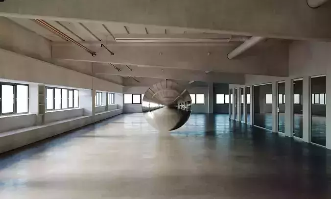 Industrial space 3ds Max Corona  11