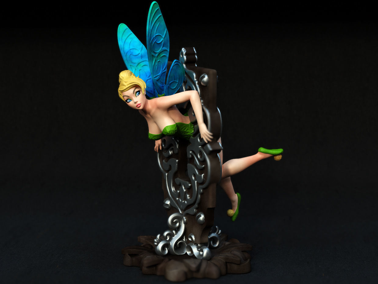 TINKERBELL 3D print model_5