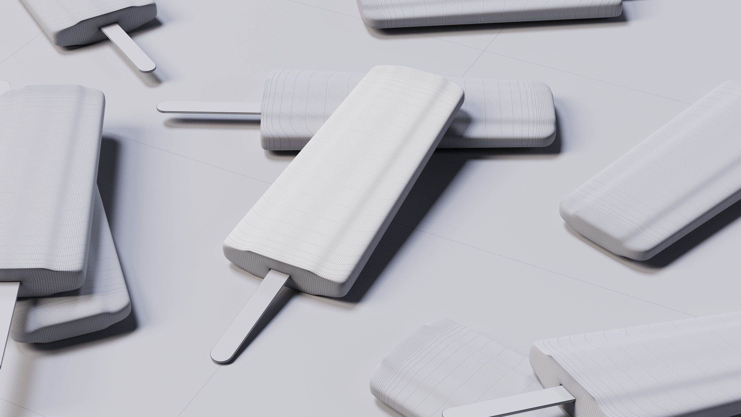 Popsicle Ice Cream 3D Model Low-poly 3D model_16