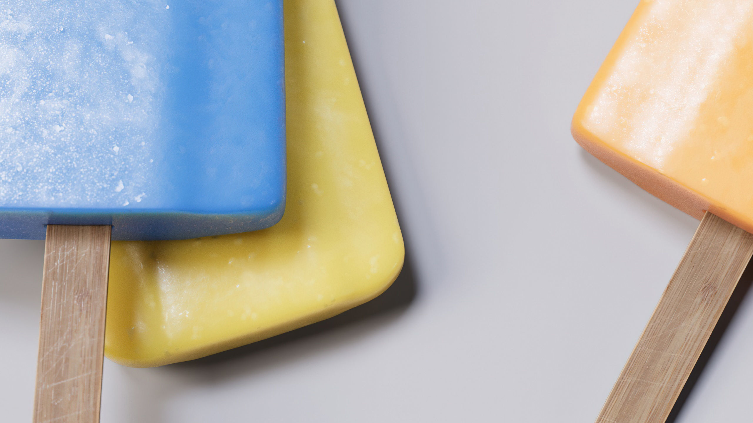 Popsicle Ice Cream 3D Model Low-poly 3D model_5