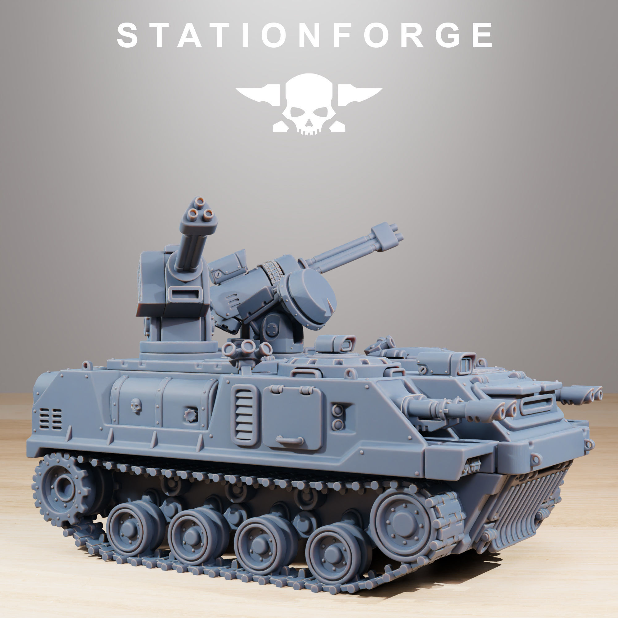 Socratis Predator Tank 3D print model_5