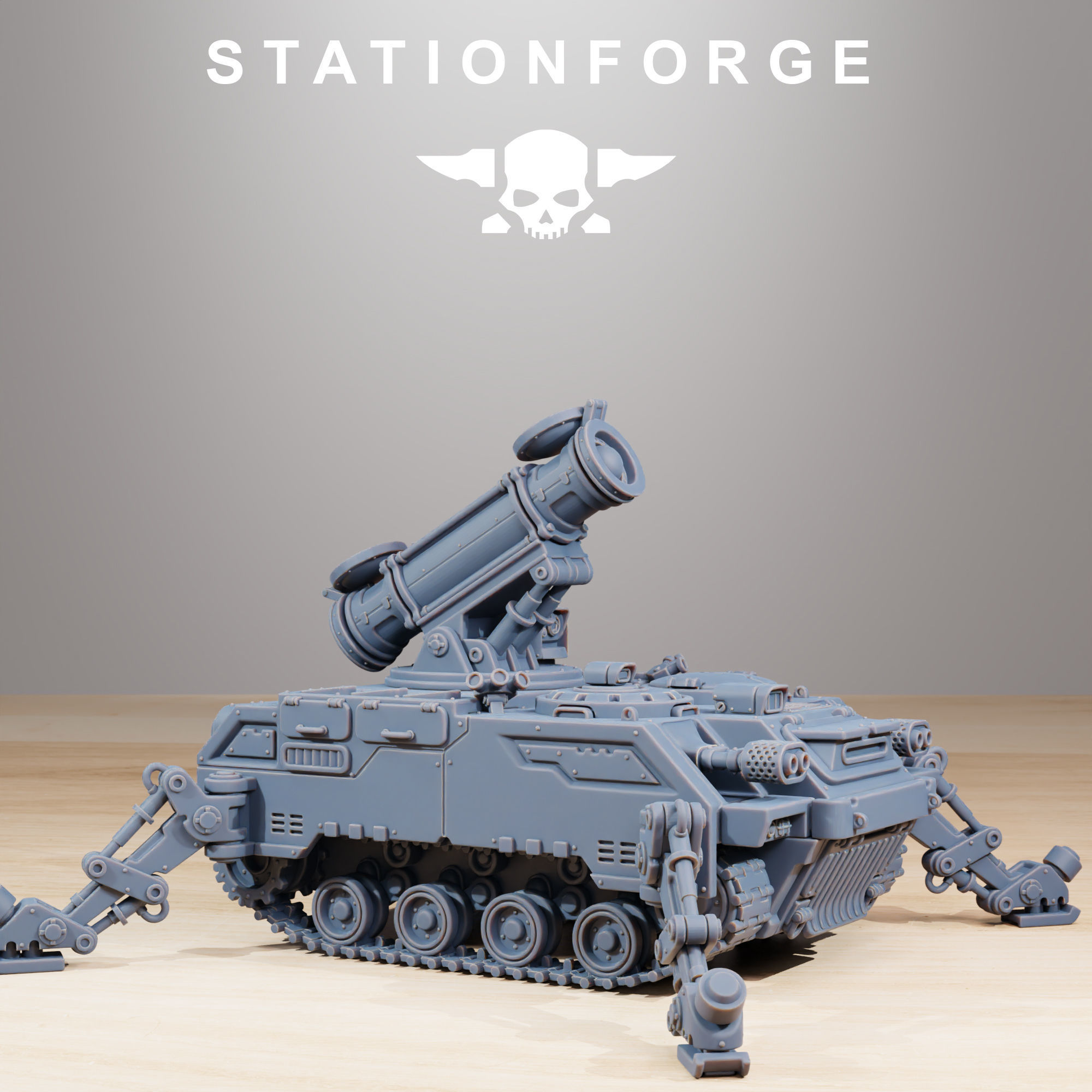 Socratis Predator Tank 3D print model_2