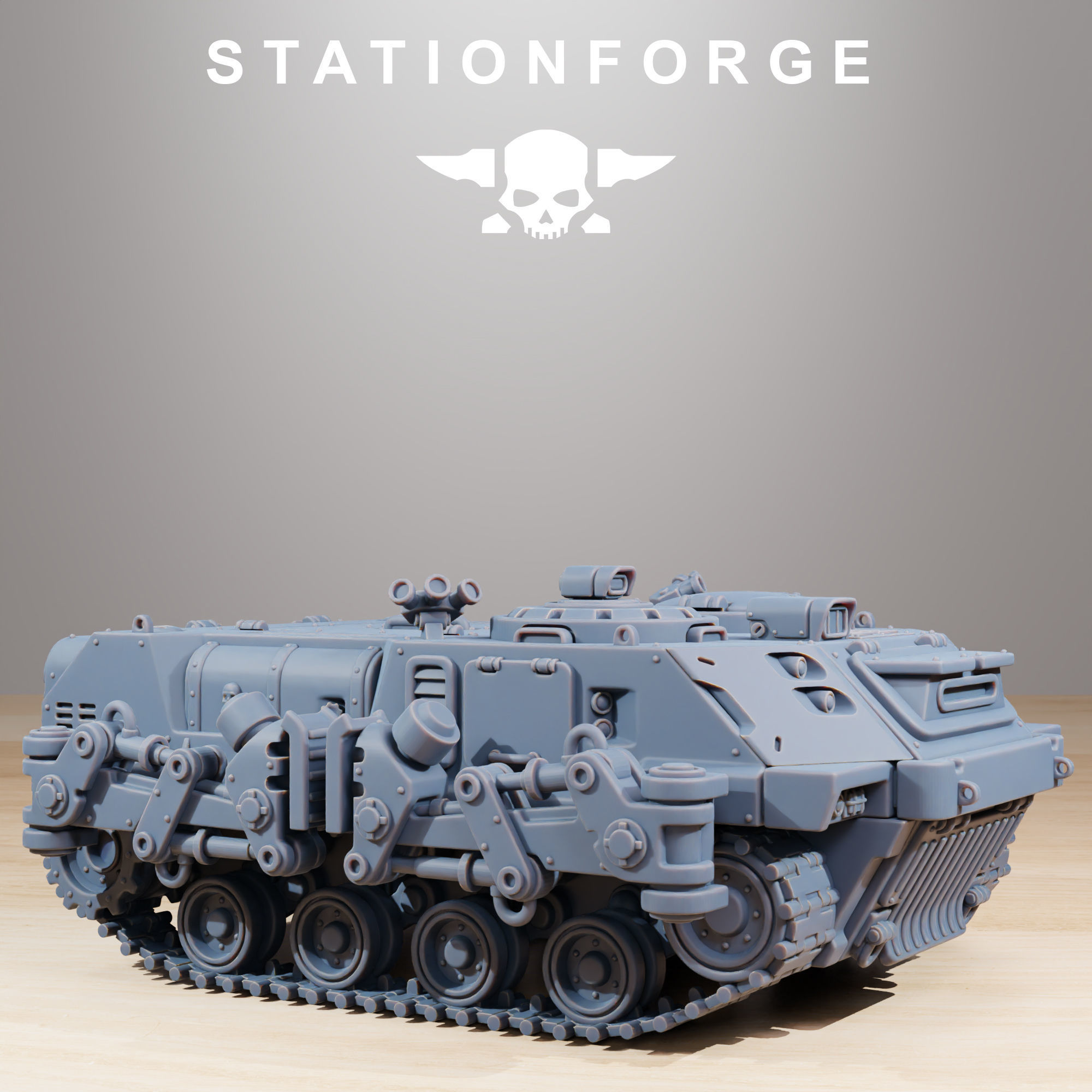 Socratis Predator Tank 3D print model_3