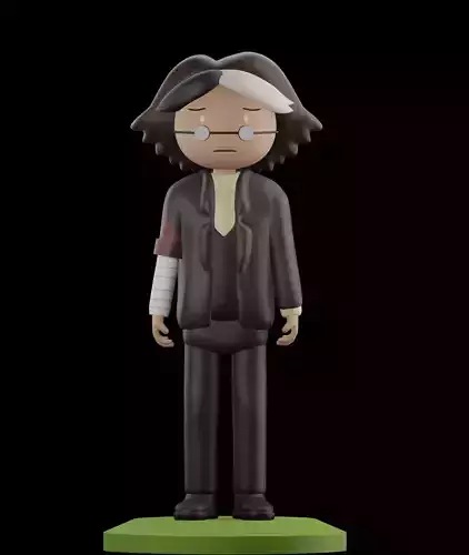 Old SImon Petrikov  - ADVENTURE TIME - FIONNA AND CAKE