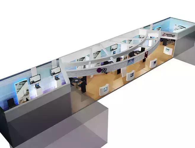 Booth Exhibition Stand a374