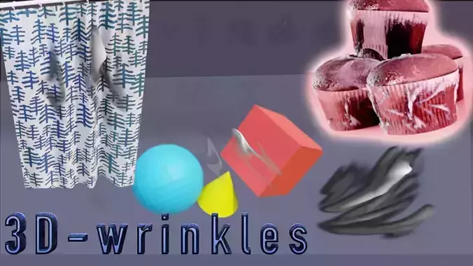 3d wrinkles Free 3D model