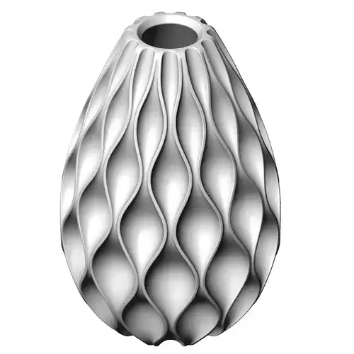 Vase 3d model for 3d printing