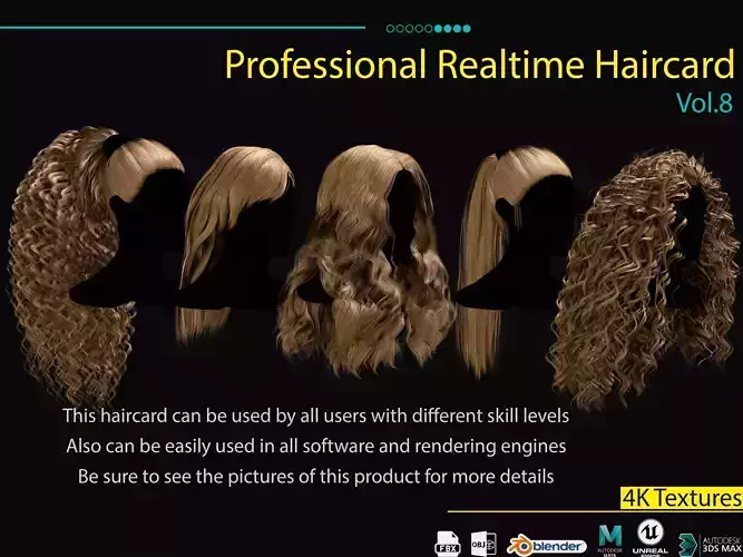 Professional Realtime Haircard Vol 8