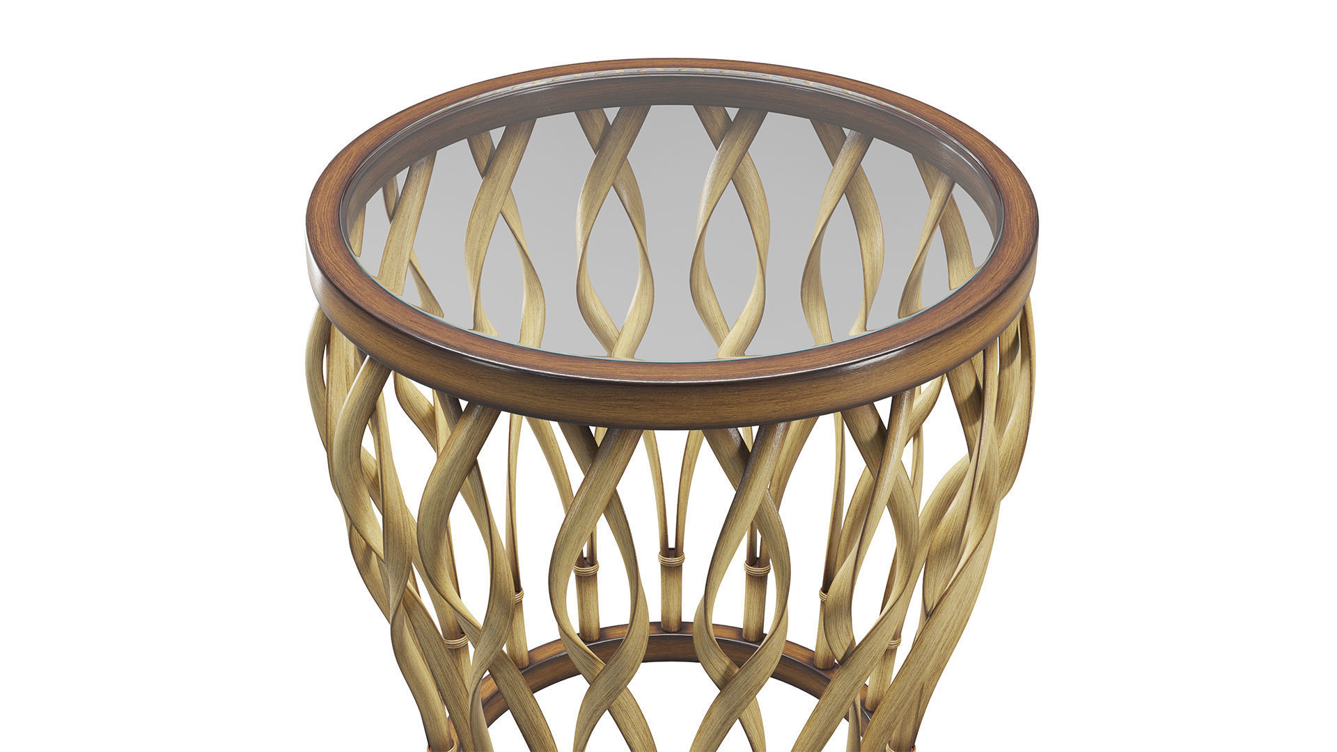 Lincoln Side Table 3D model_2