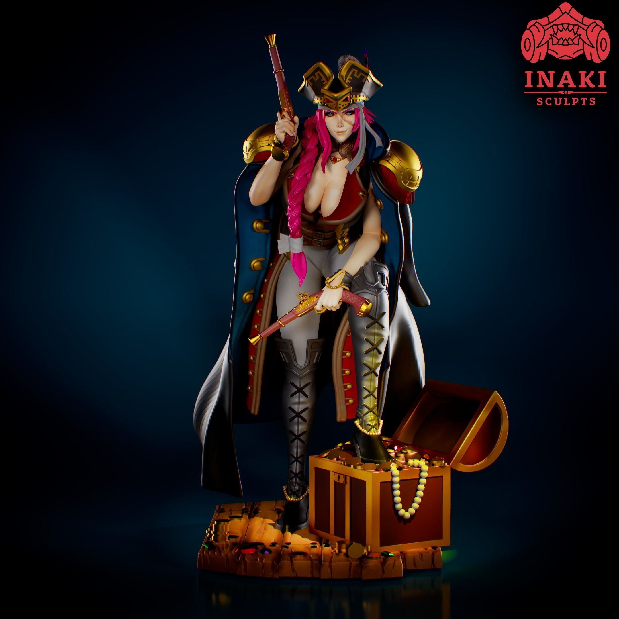 Francis Drake - Fate GO 3D print model_2