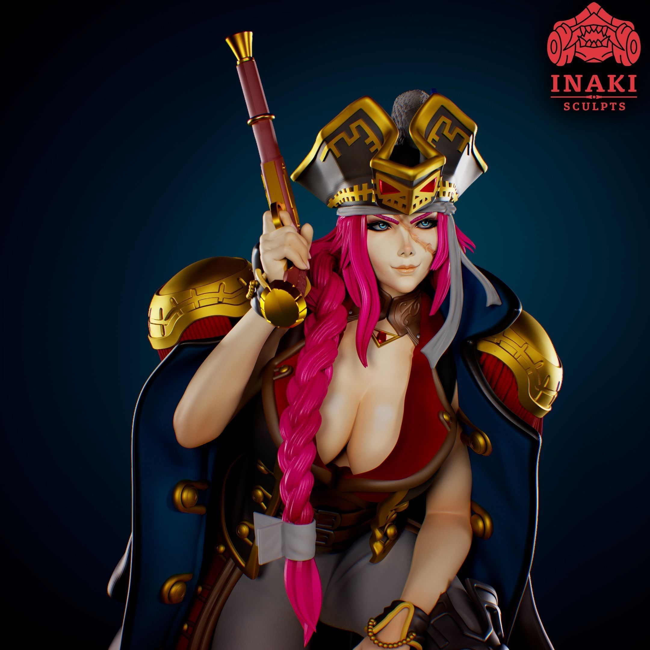 Francis Drake - Fate GO 3D print model_1