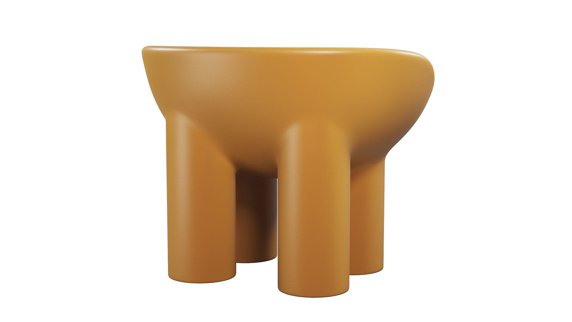 Roly Poly Armchair 3D model_2