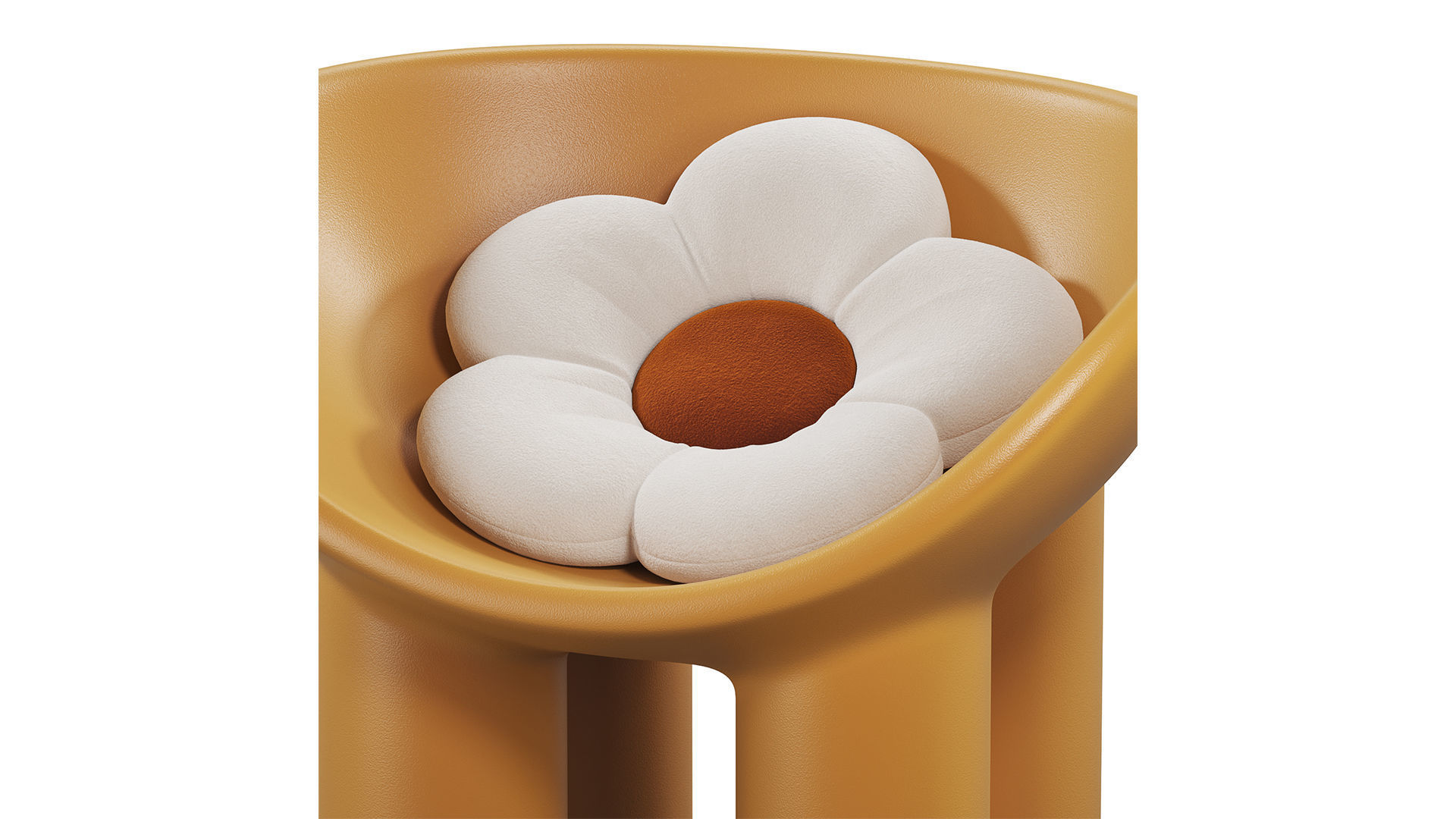 Roly Poly Armchair 3D model_6