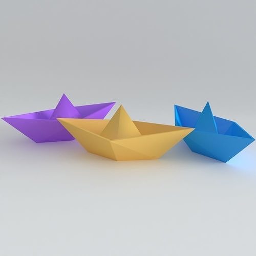 ParperBoat to 3dprint Free 3D print model