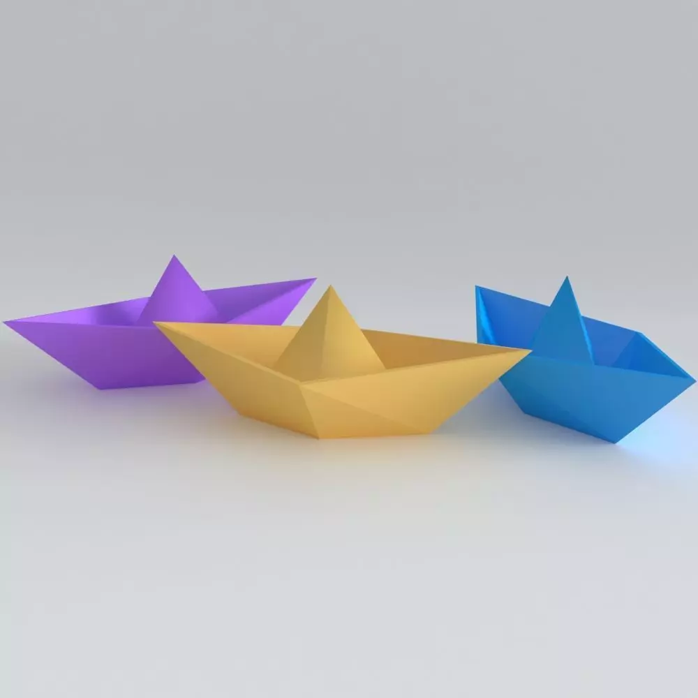 ParperBoat to 3dprint Free 3D print model