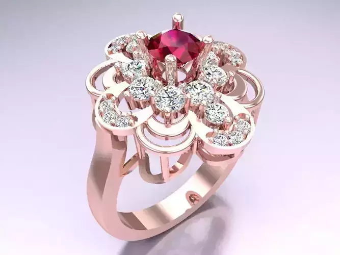 Diamond Ring - Womens Rings - N5367