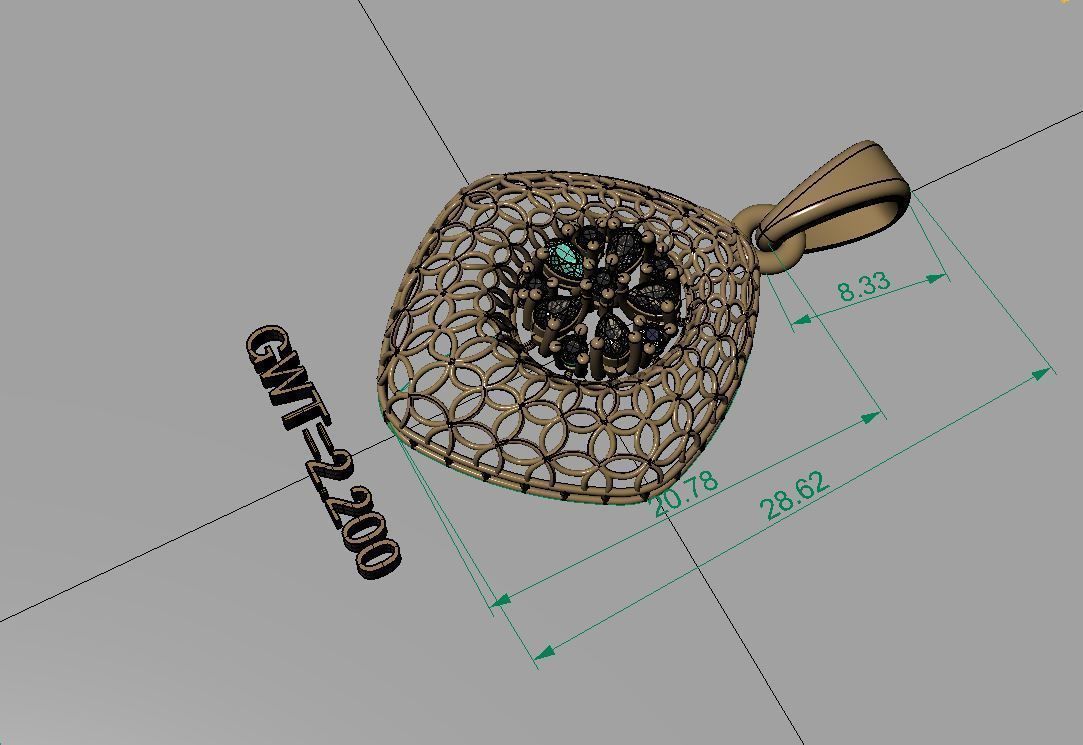 FASION PENDANT 3D model_1
